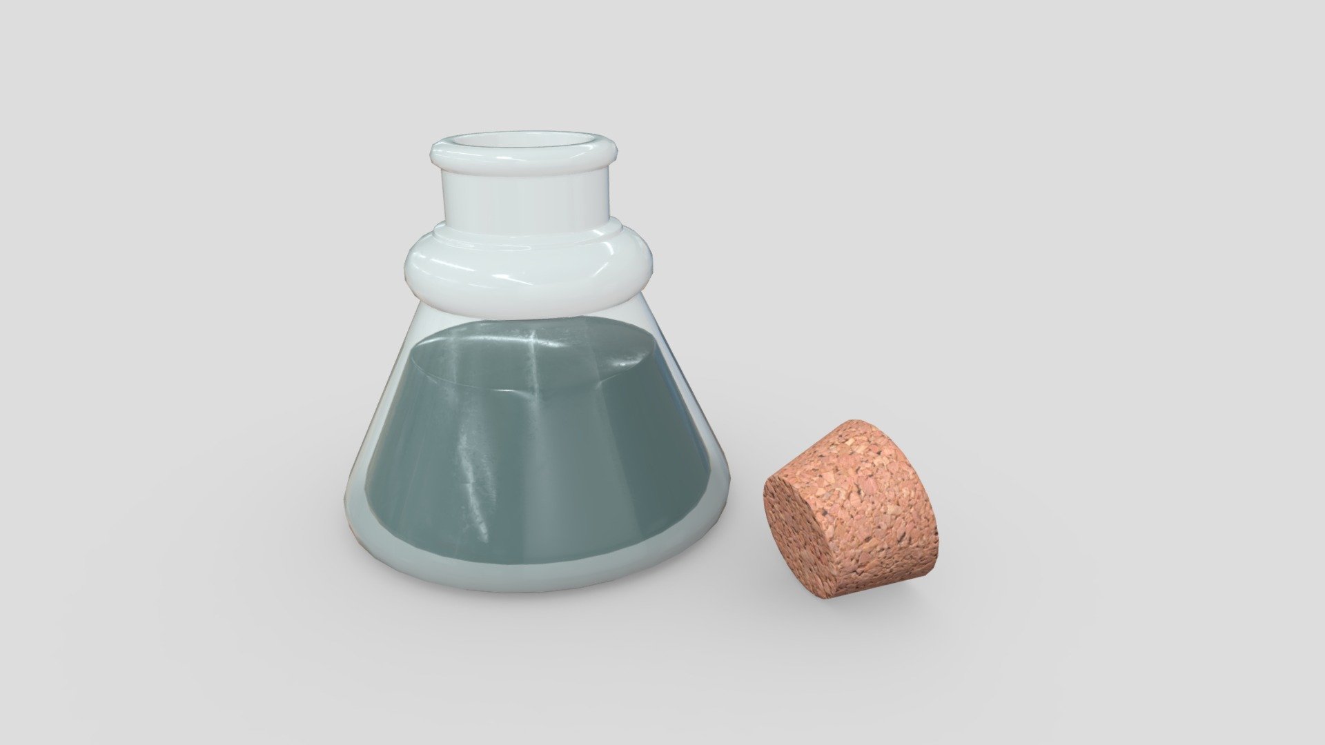 Ink Bottle 3d model