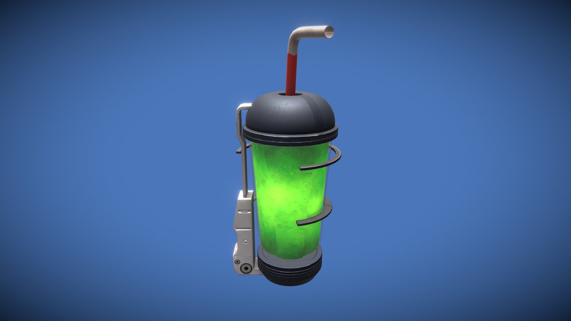 Health Juice 3d model