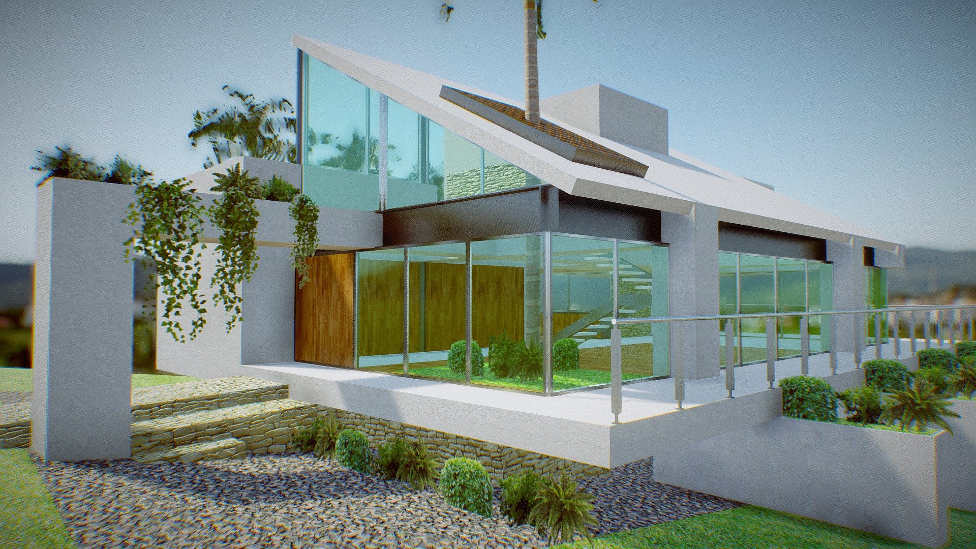 Modern House 3d model