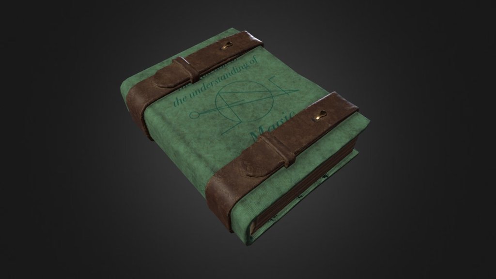 Magic Book 3d model