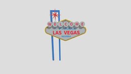 Detailed Las Vegas Sign 4K