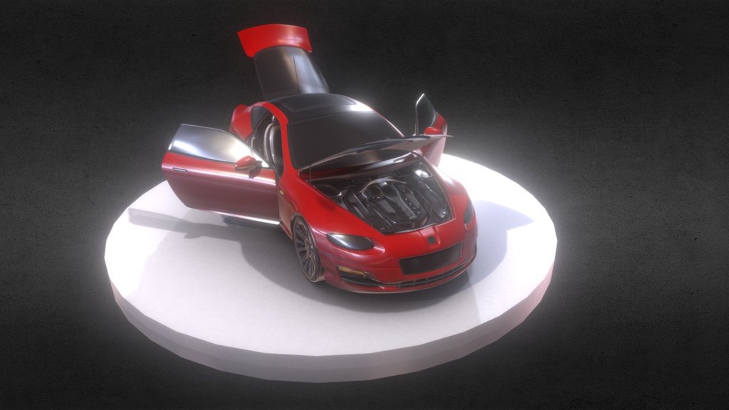 Car Embed test 3d model