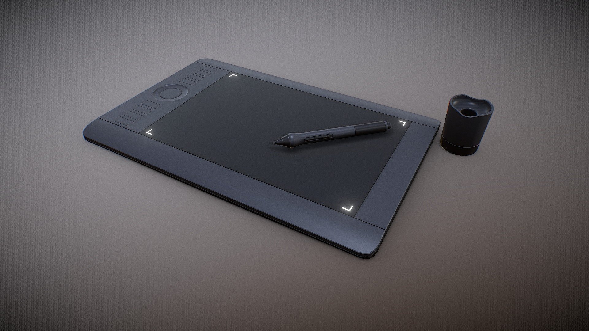 Drawing Tablet 3d model