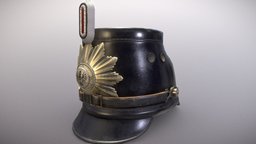 Weimar Republic (Prussian) Polizei shako