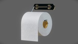 Toilet Paper Roll Plus Holder