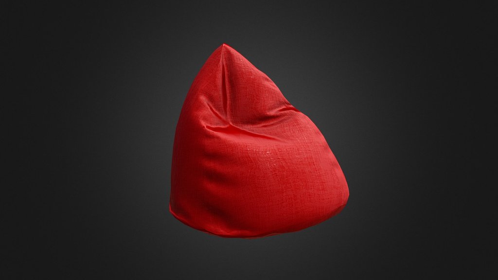 BeanBag Model 3d model