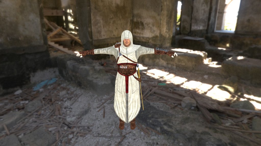 Assassins Creed 3d model