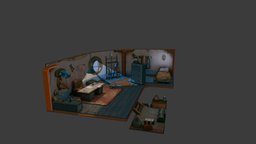 Stylised Ship cabin