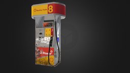 Modern Day Gas Pump by Travis Williams