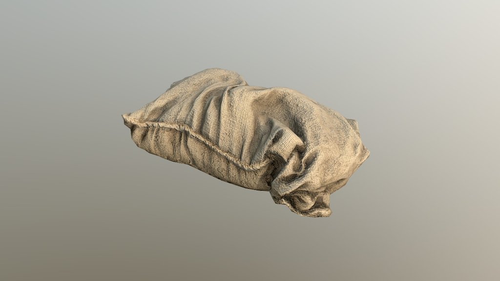 Sandbag Single 03 3d model