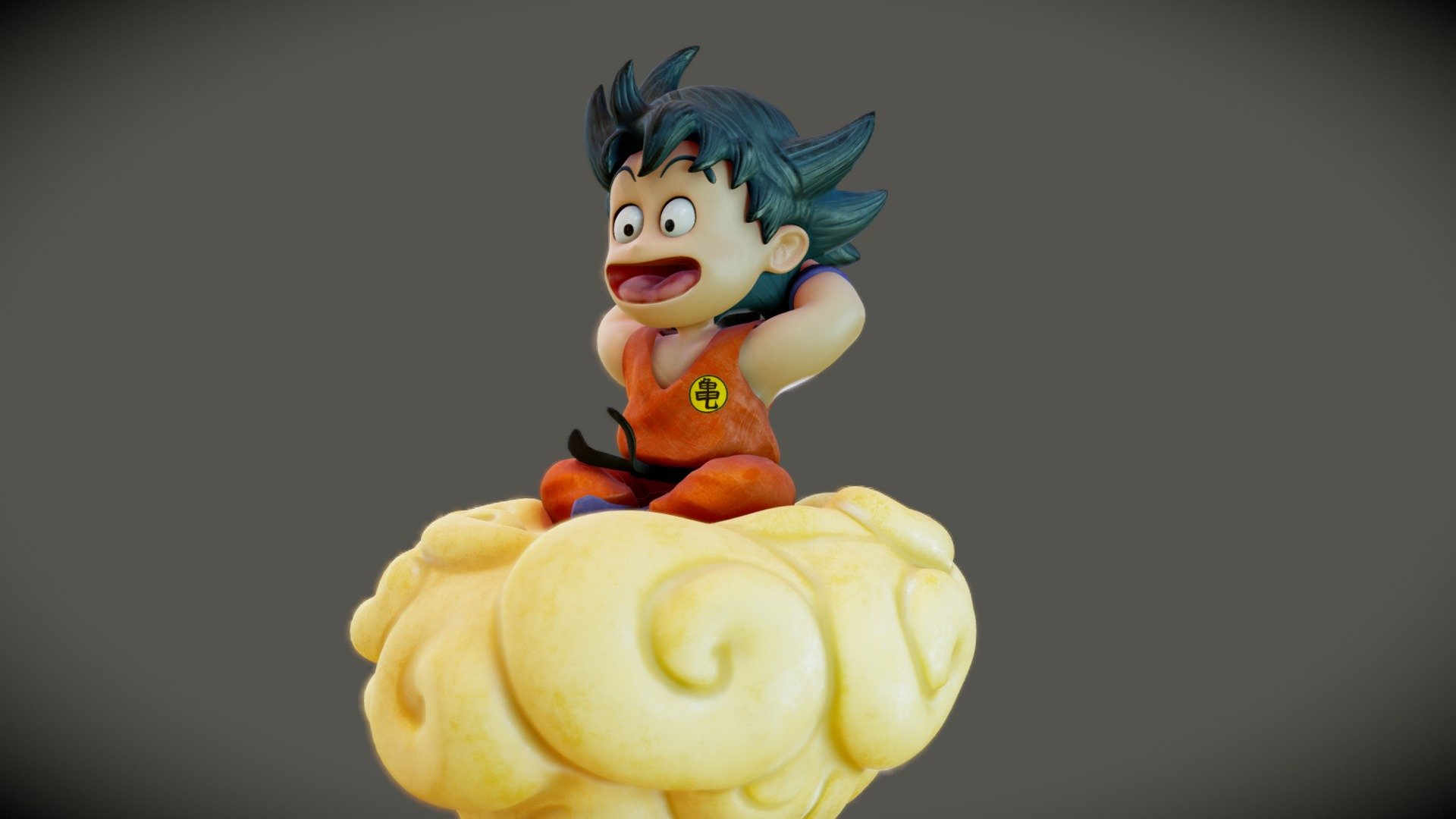 goku 3d model