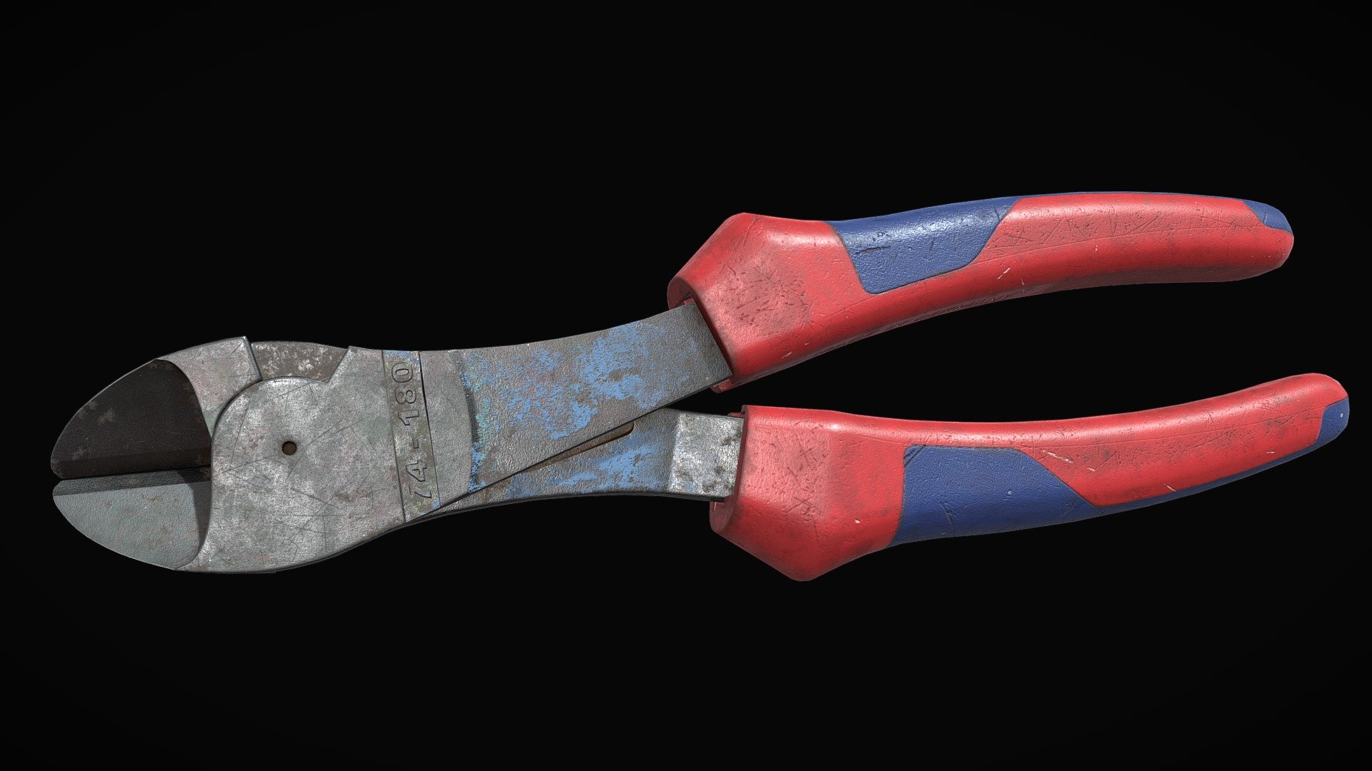 Wire cutter 3d model