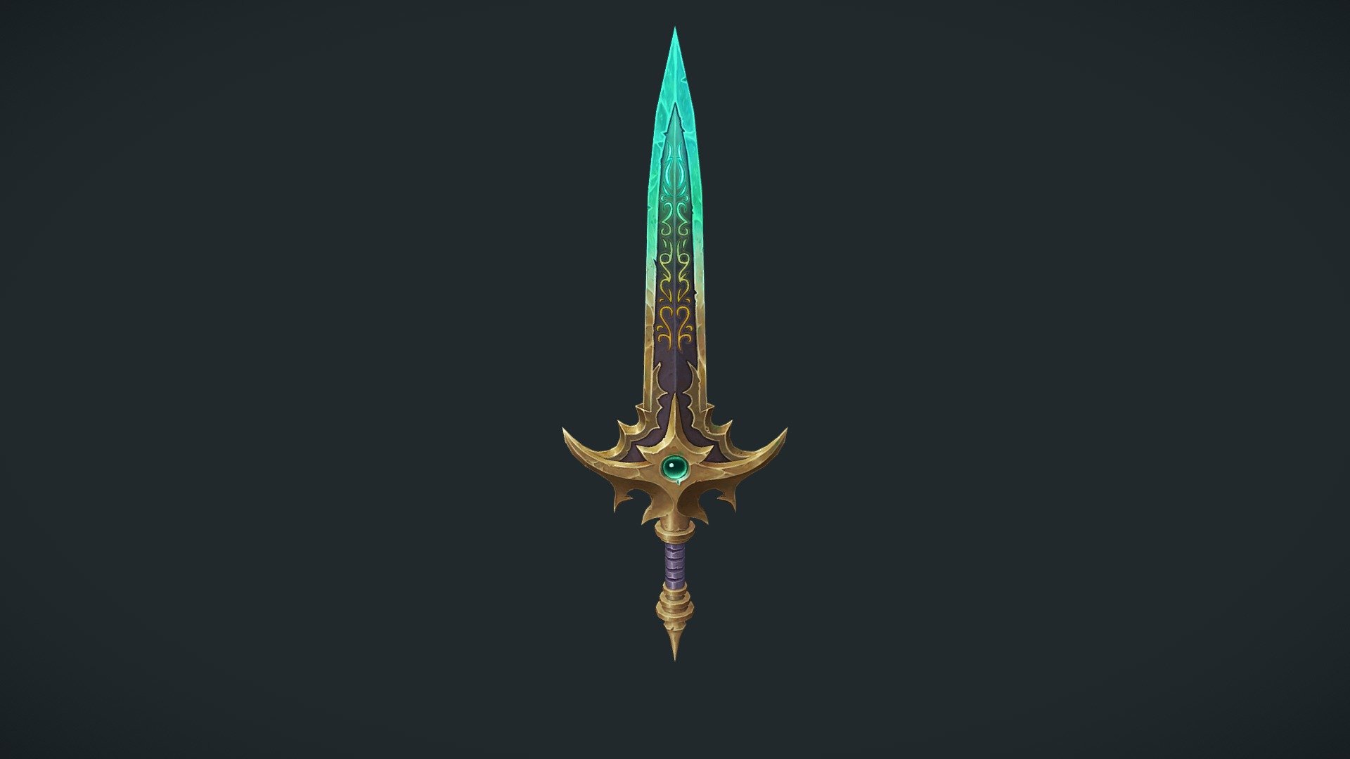 Rune Sword 3d model