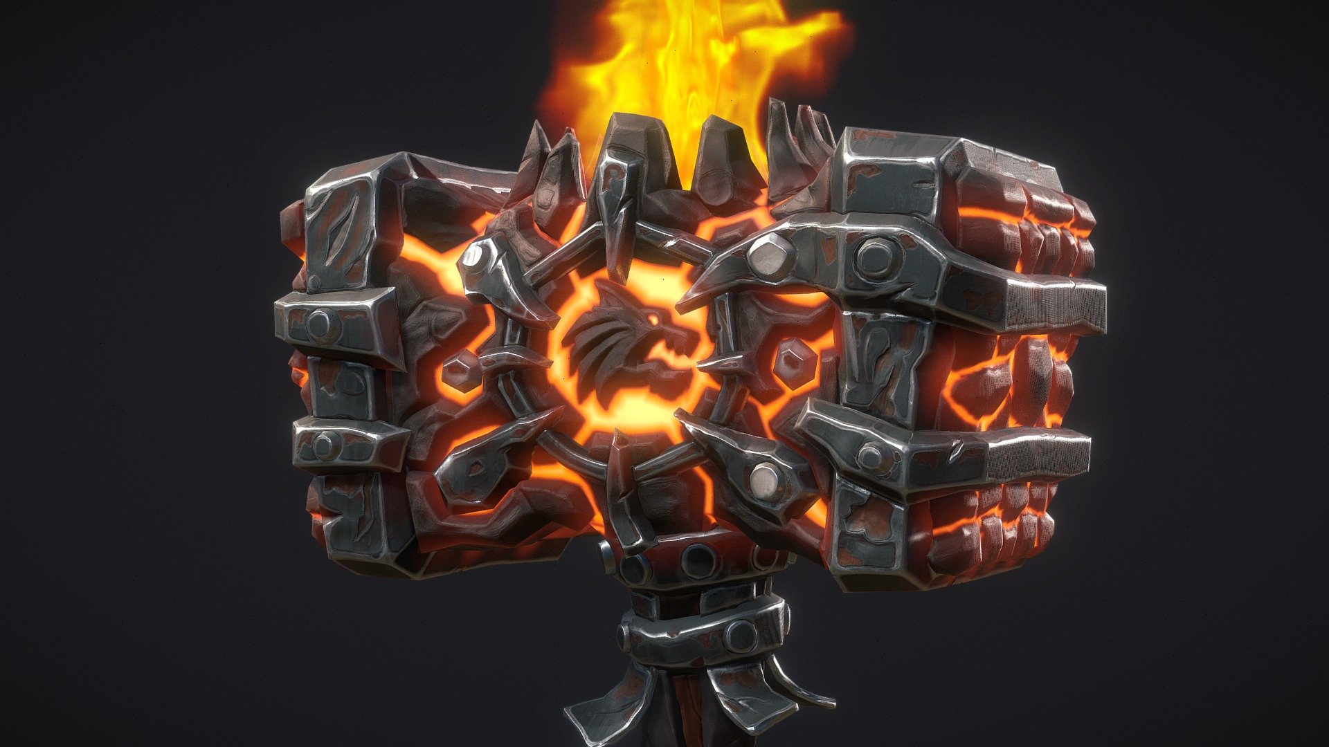 Doomhammer Blackhands Fate 3d model