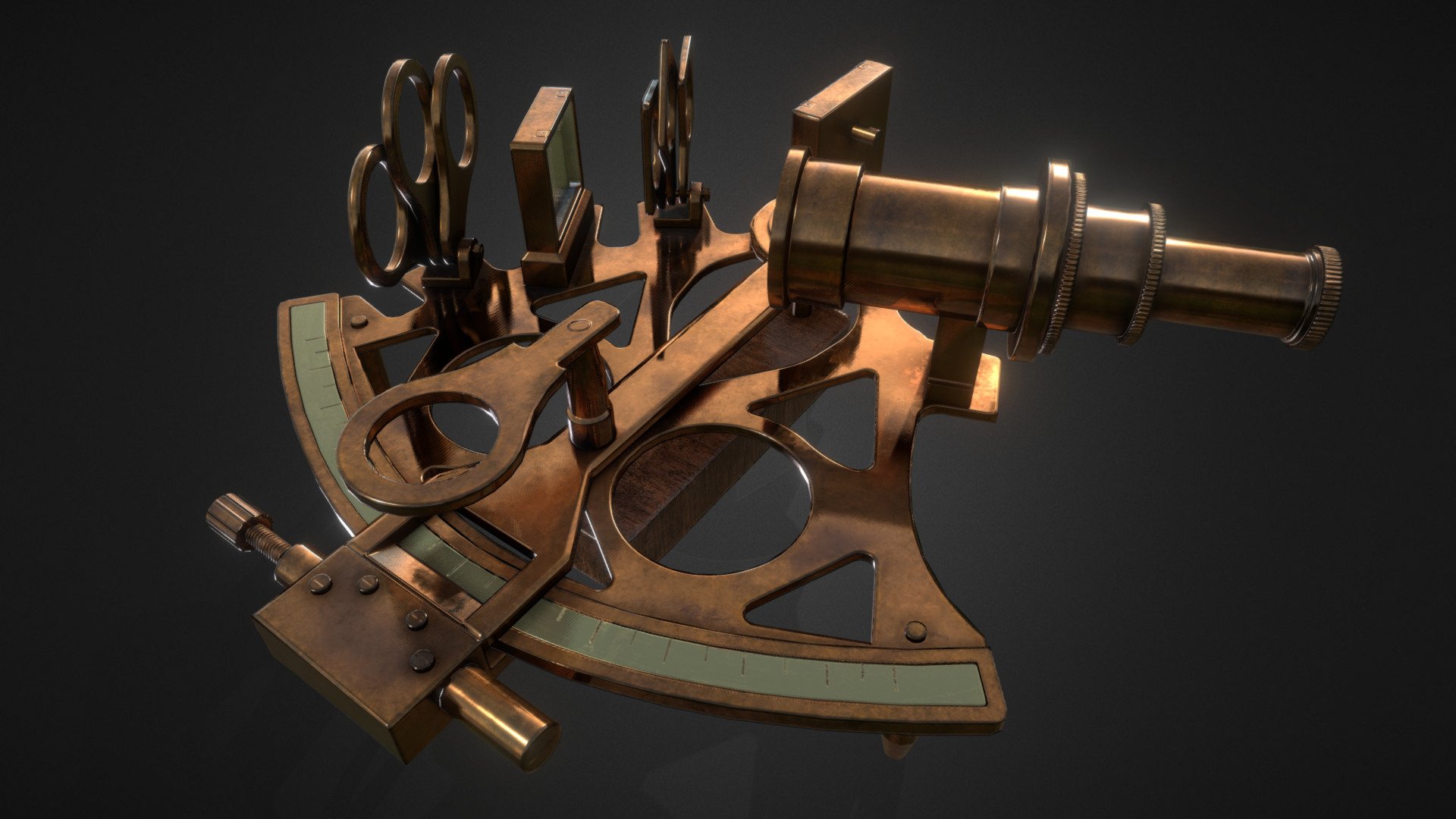 Sextant 3d model