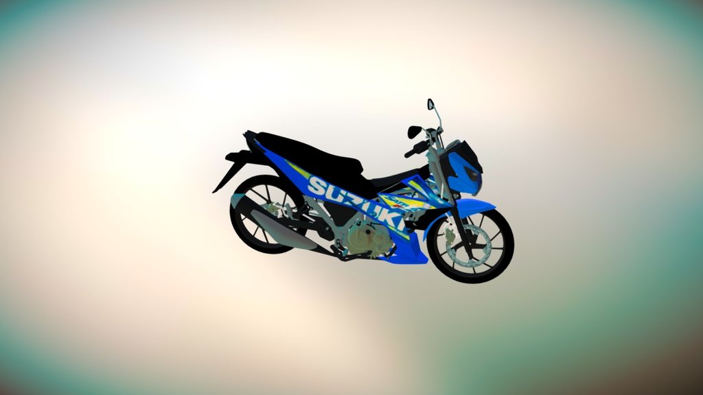 satria fu 150 injeksi RiduArtProject 3d model