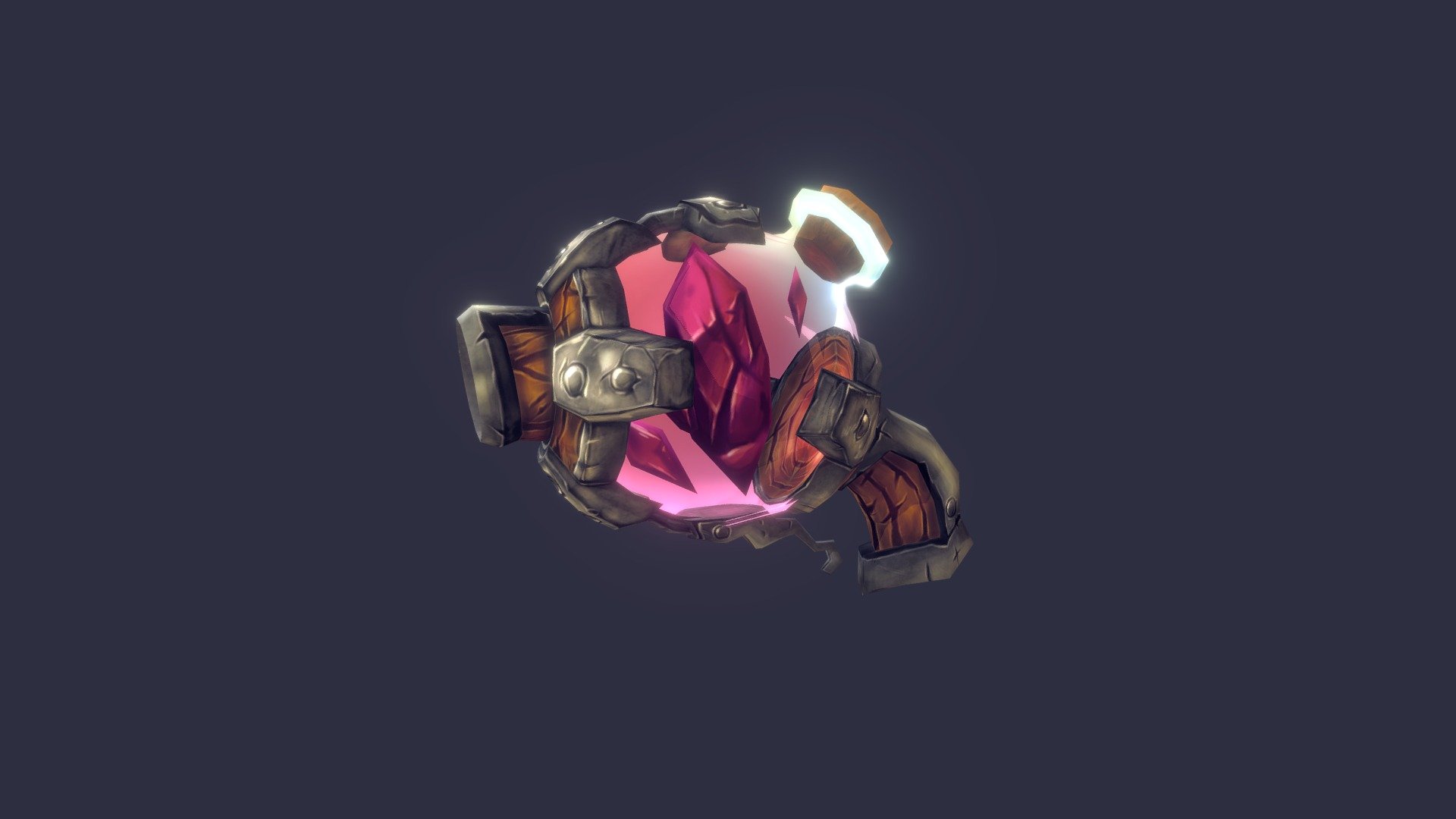 【Magic Stone Gun】 3d model