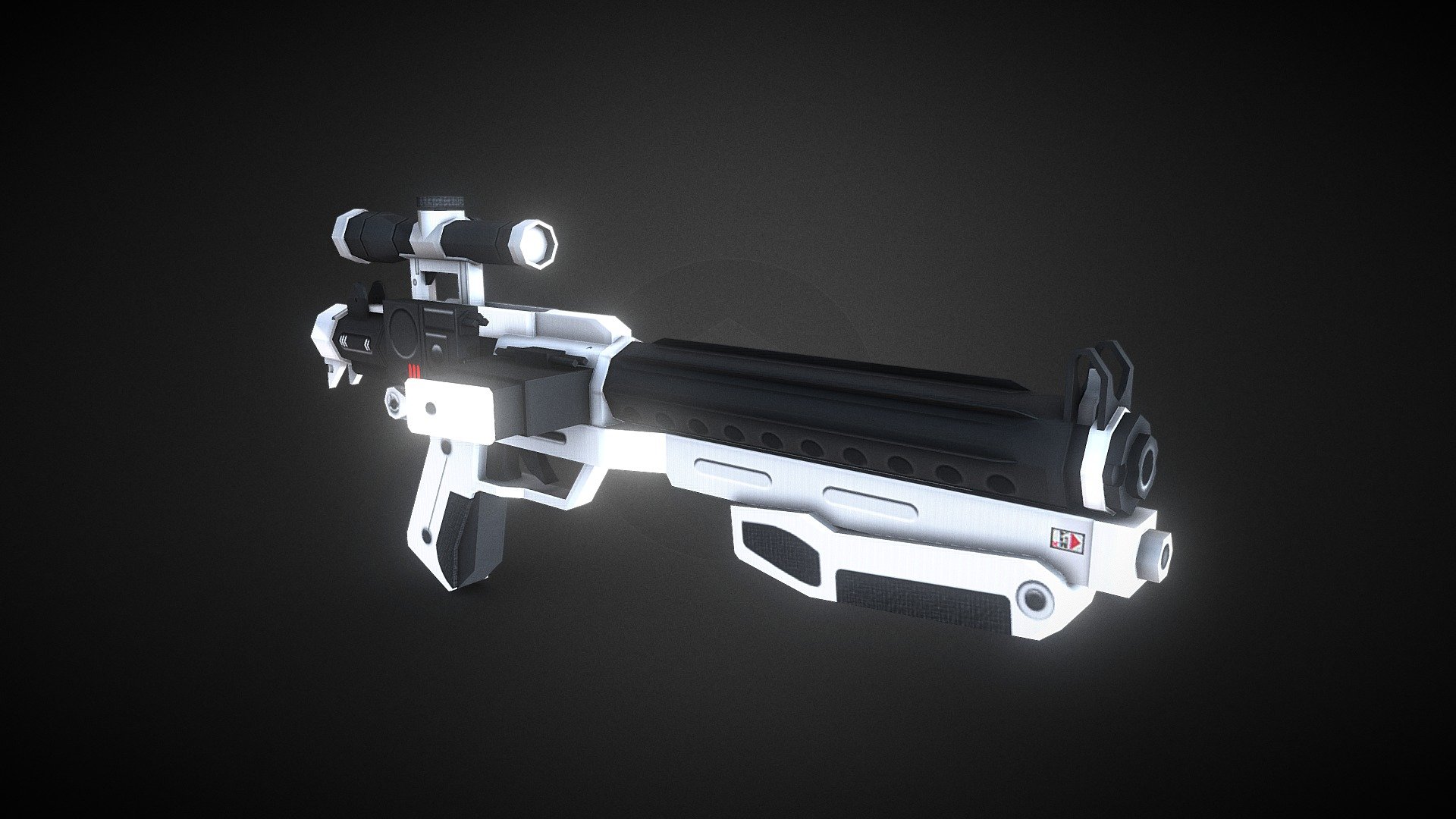 F-11D Blaster 3d model