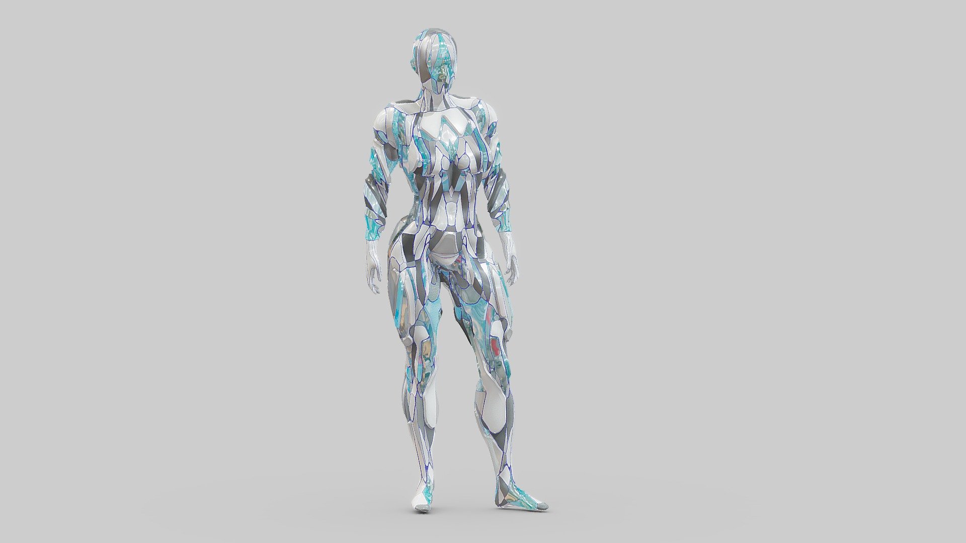 Biomechanic_design_2023.8.29_stand01 3d model