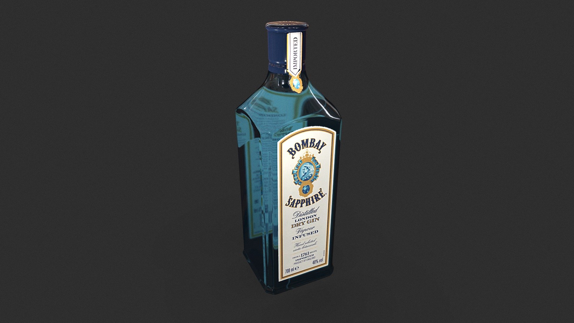 Bombay Sapphire 3d model