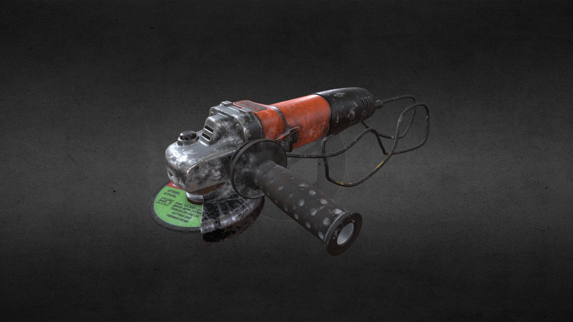 Angle Grinder 3d model