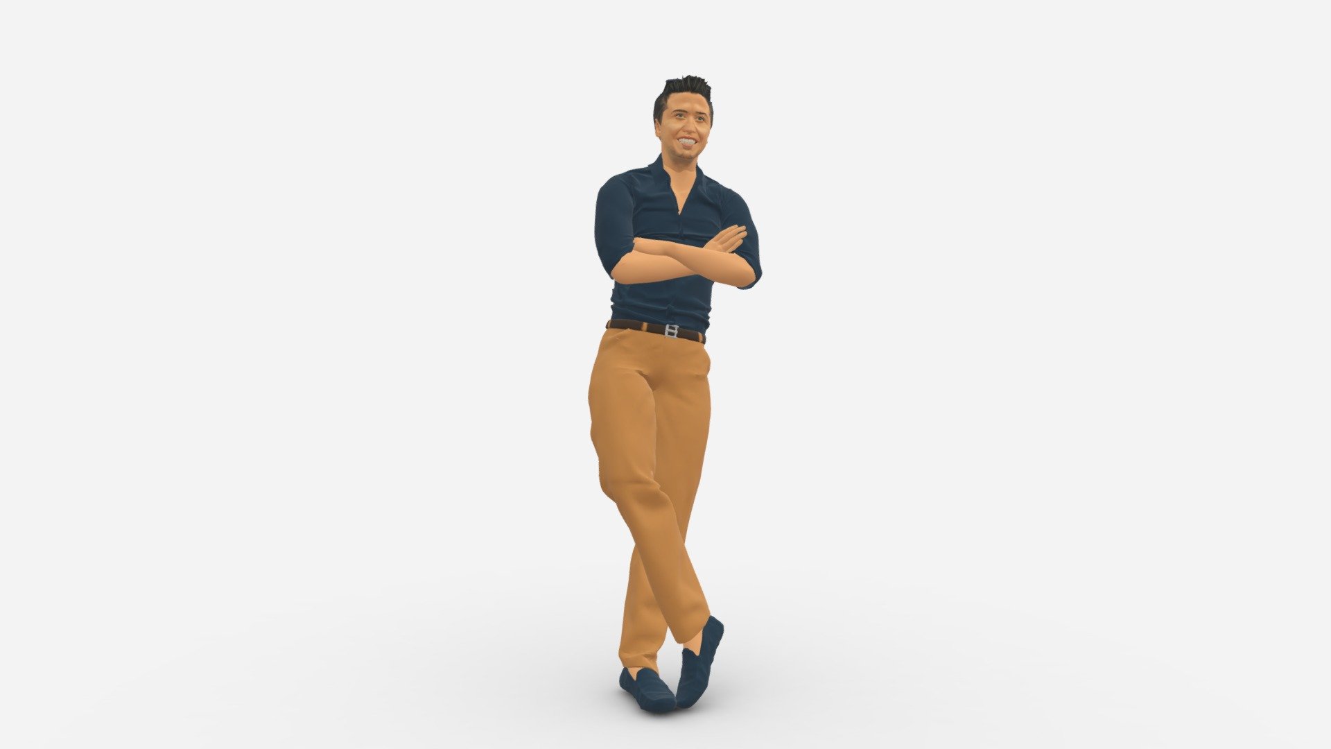 Man In Pose 0175 3d model