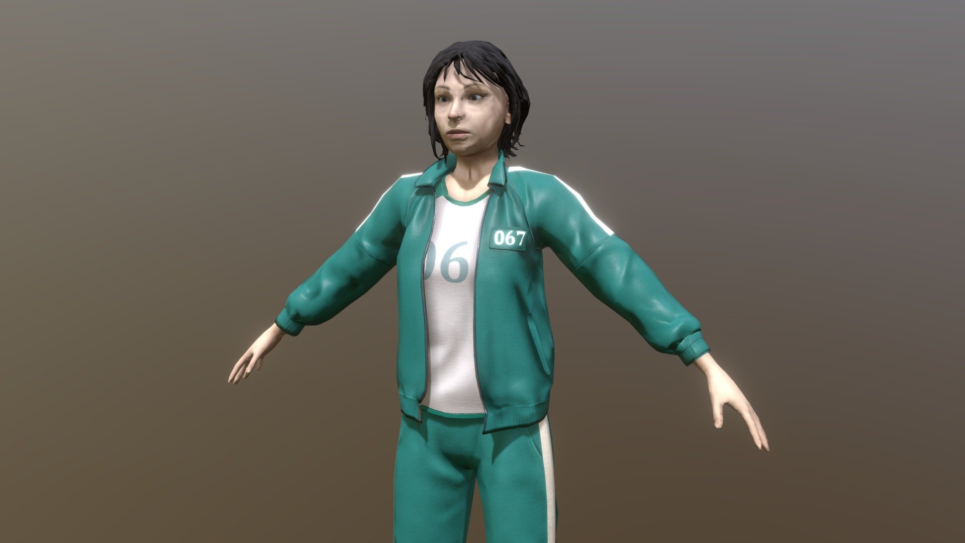 Kang Sae Byeok 3d model