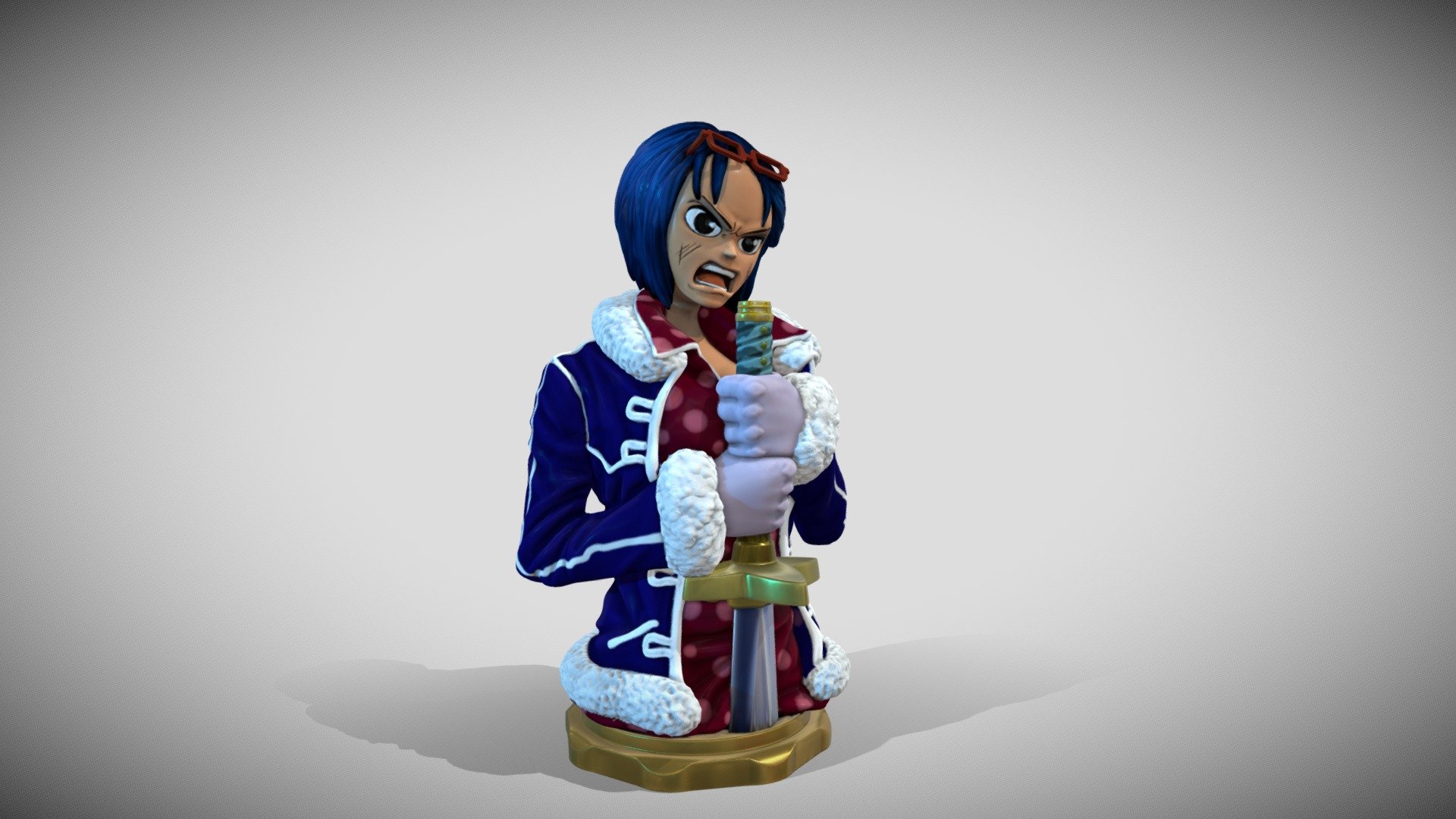 Tashigi One piece 3d model