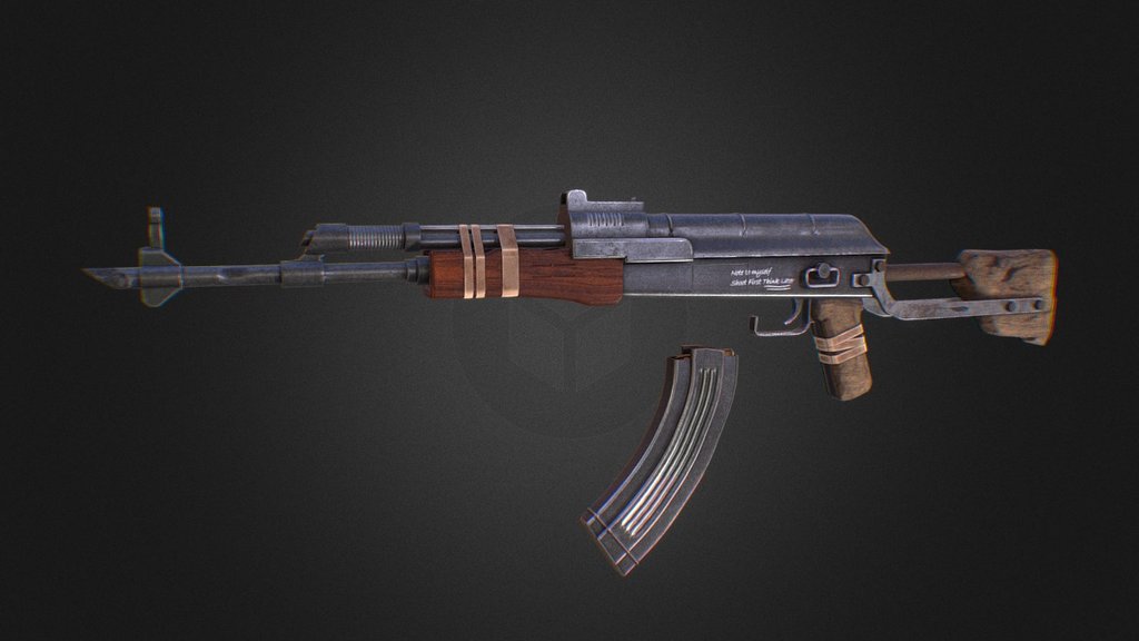 AK-scullcrusher 3d model