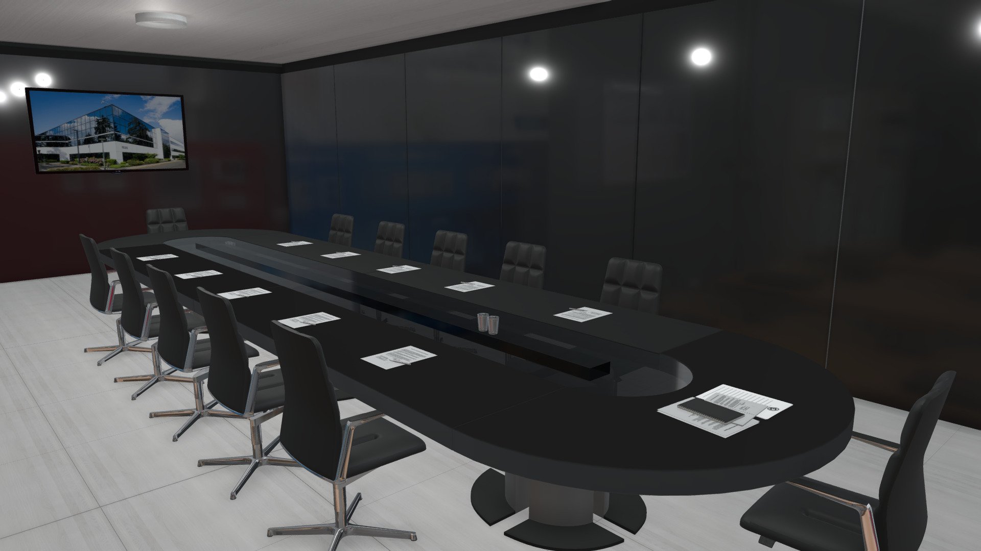 Meeting Room 3d model