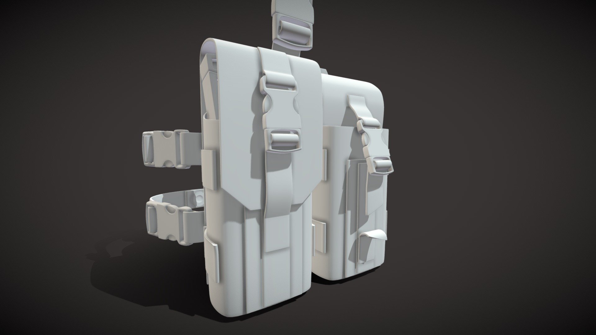 Mag Pouch: WIP 3d model