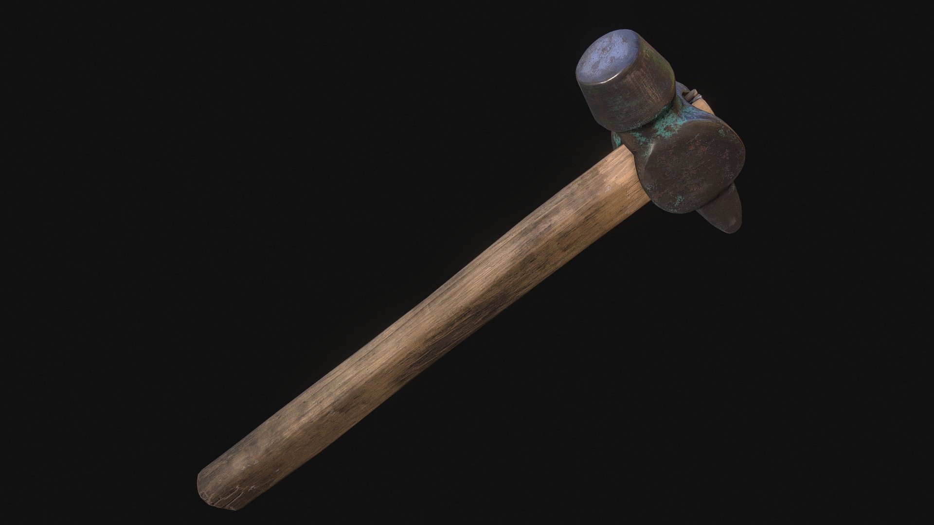 Old Hammer 3d model