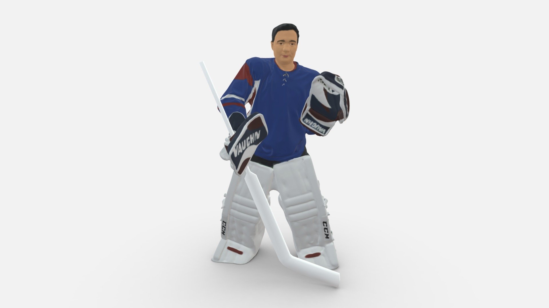 Hockey Player 0301 3d model