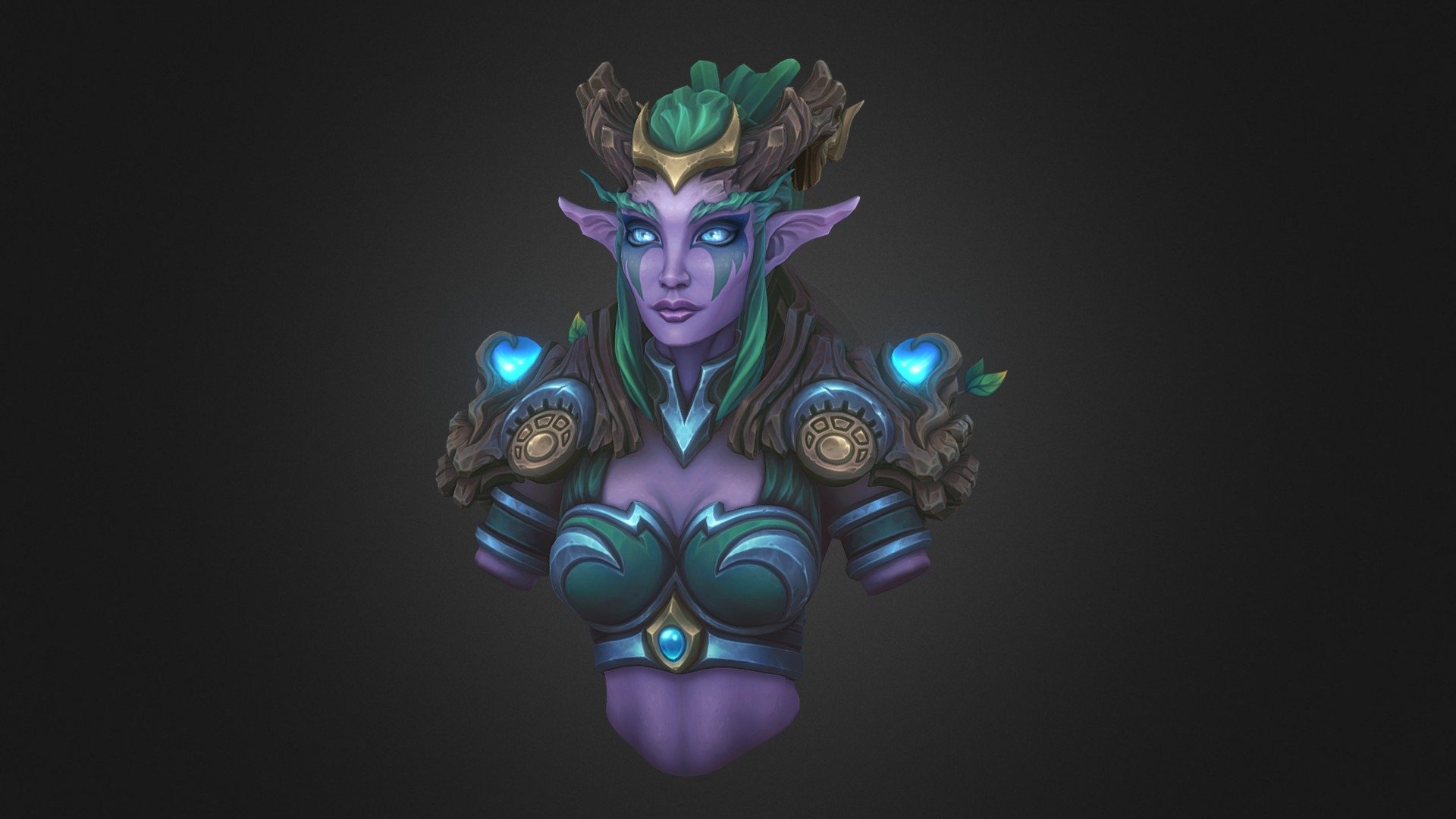 Tribute to "Ysera The Dreamer" 3d model