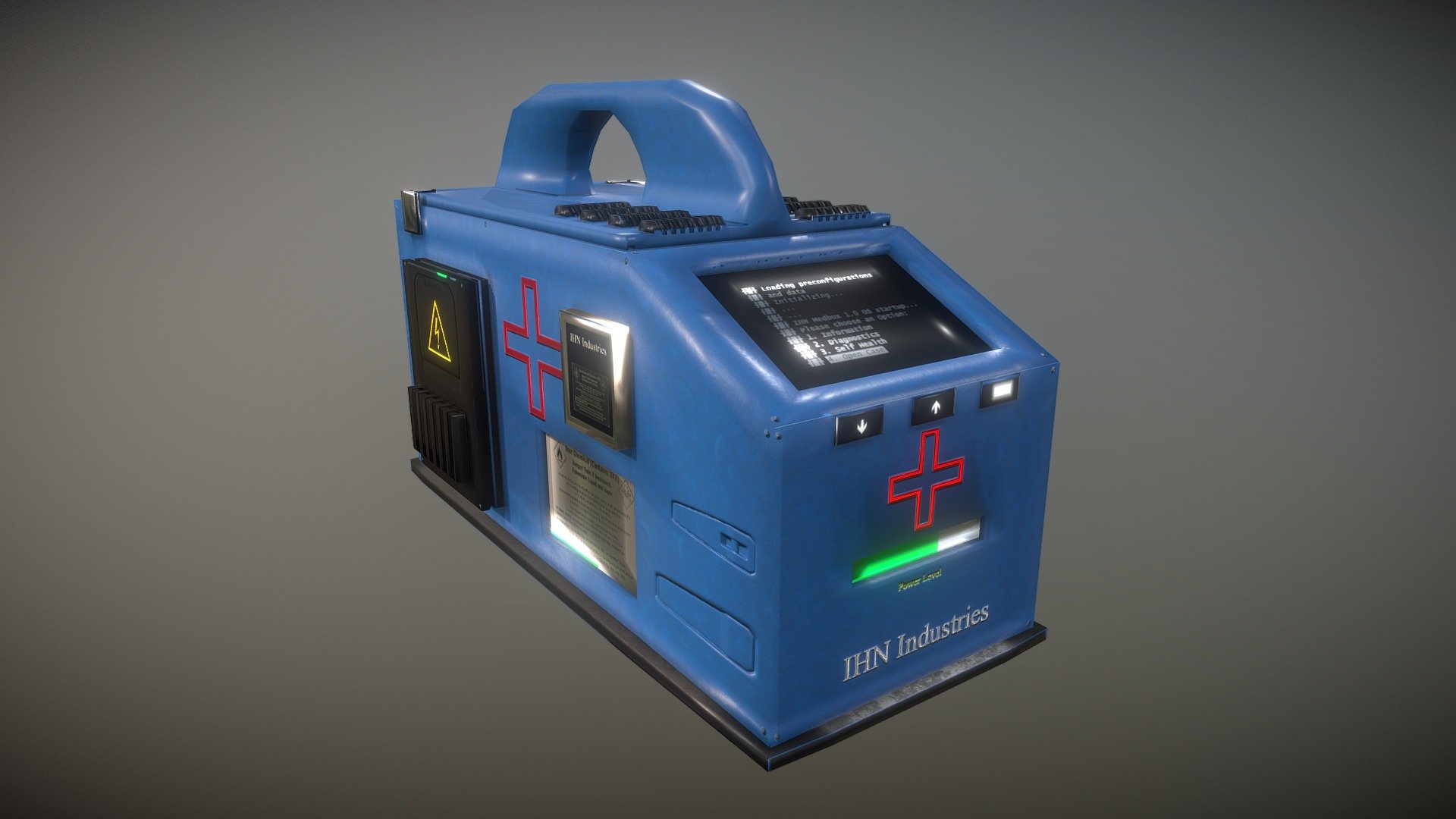 Scifi Med Kit 3d model