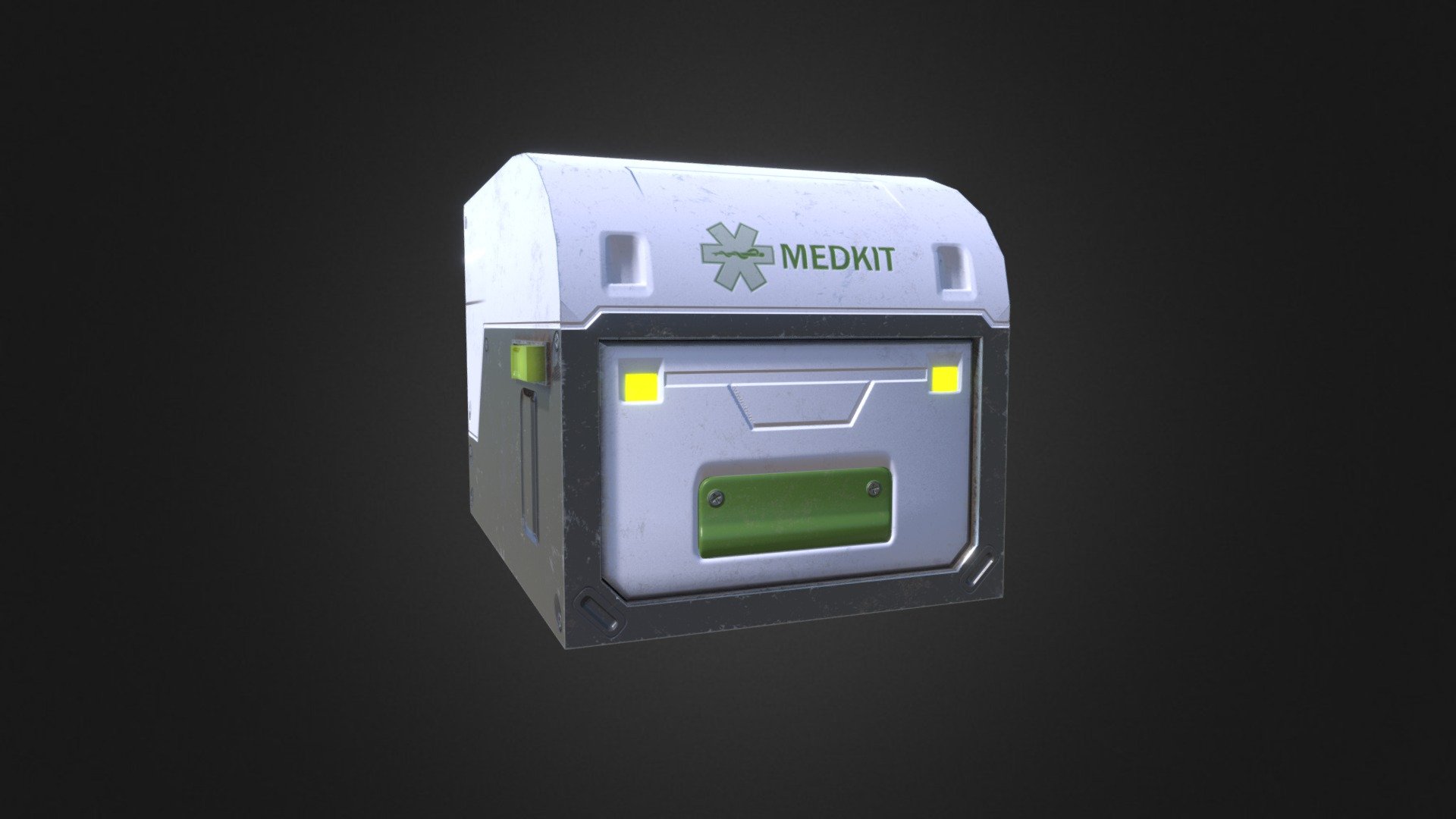 Sc-fi first aid kit 3d model