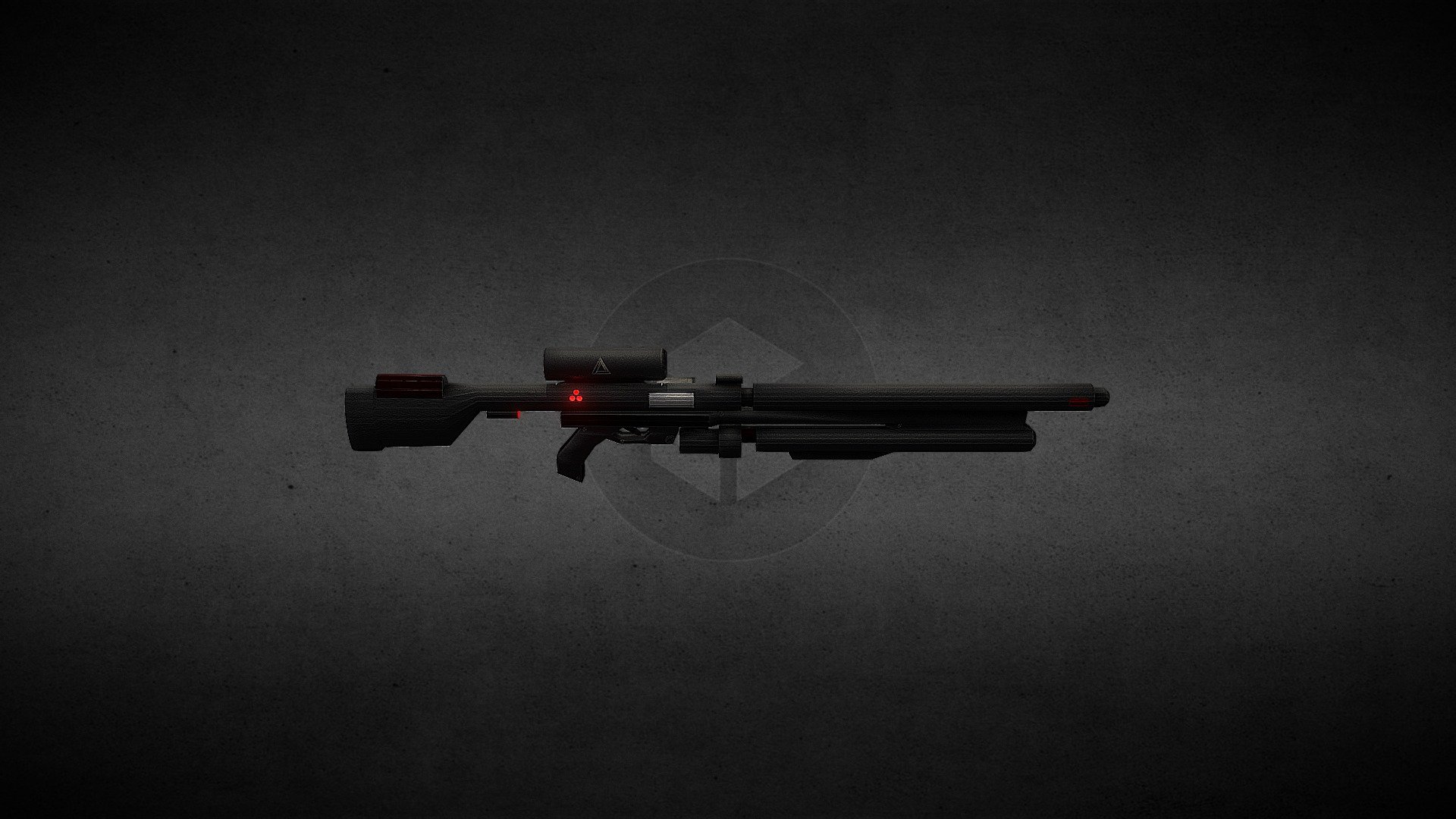 Blaster-Rifle (Star Wars) 3d model