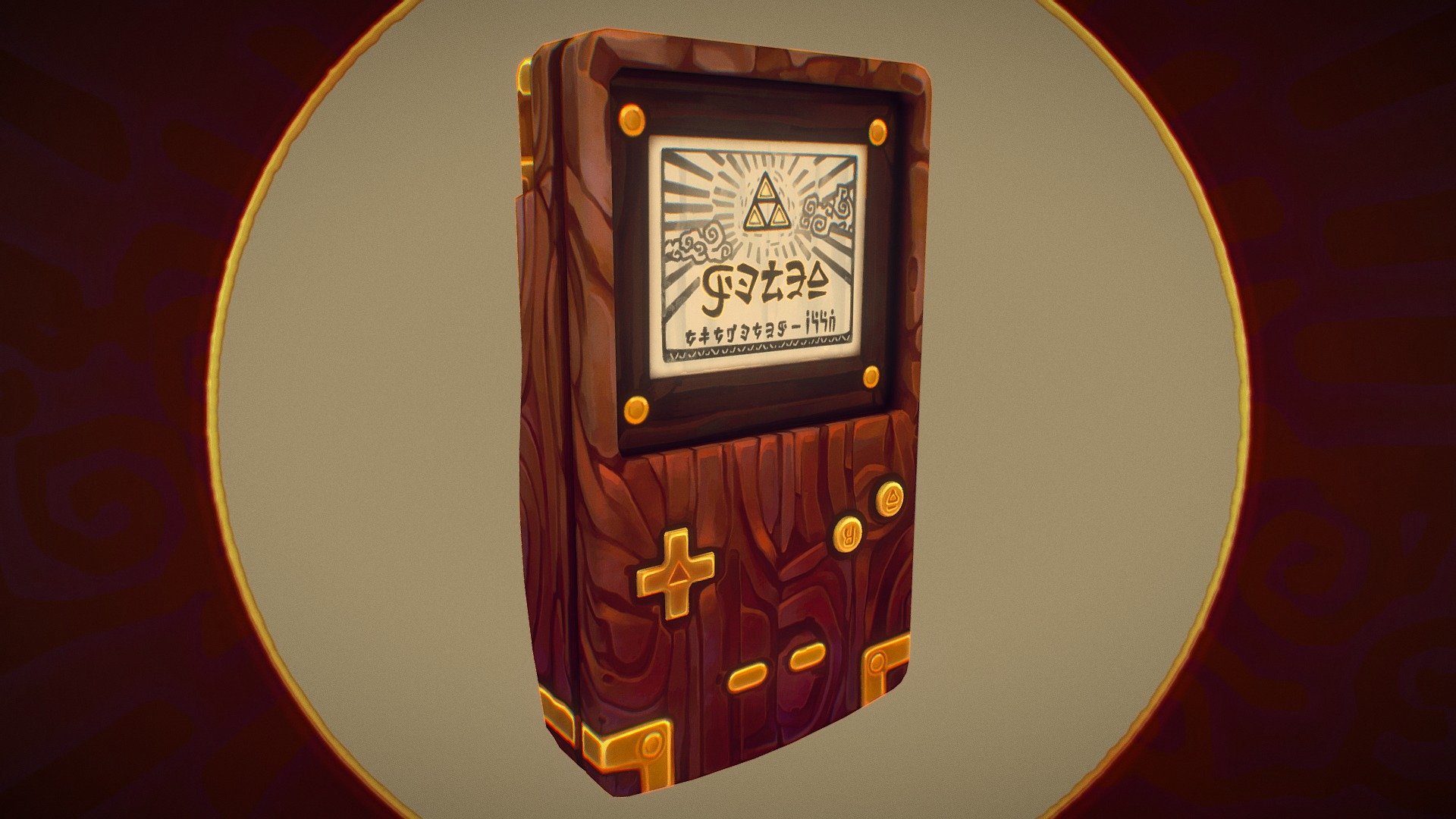 GameBoy Challenge 3d model