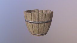 Wooden Bucket