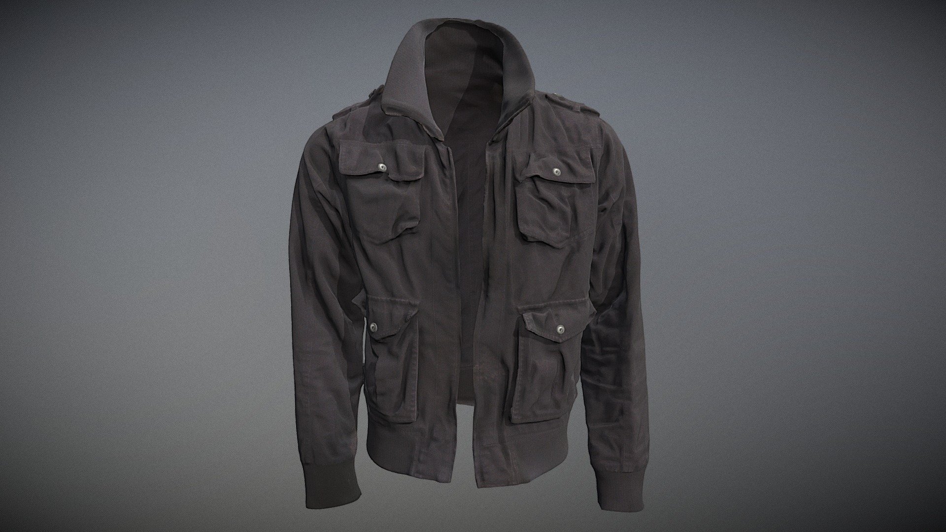 Black Jacket 3d model