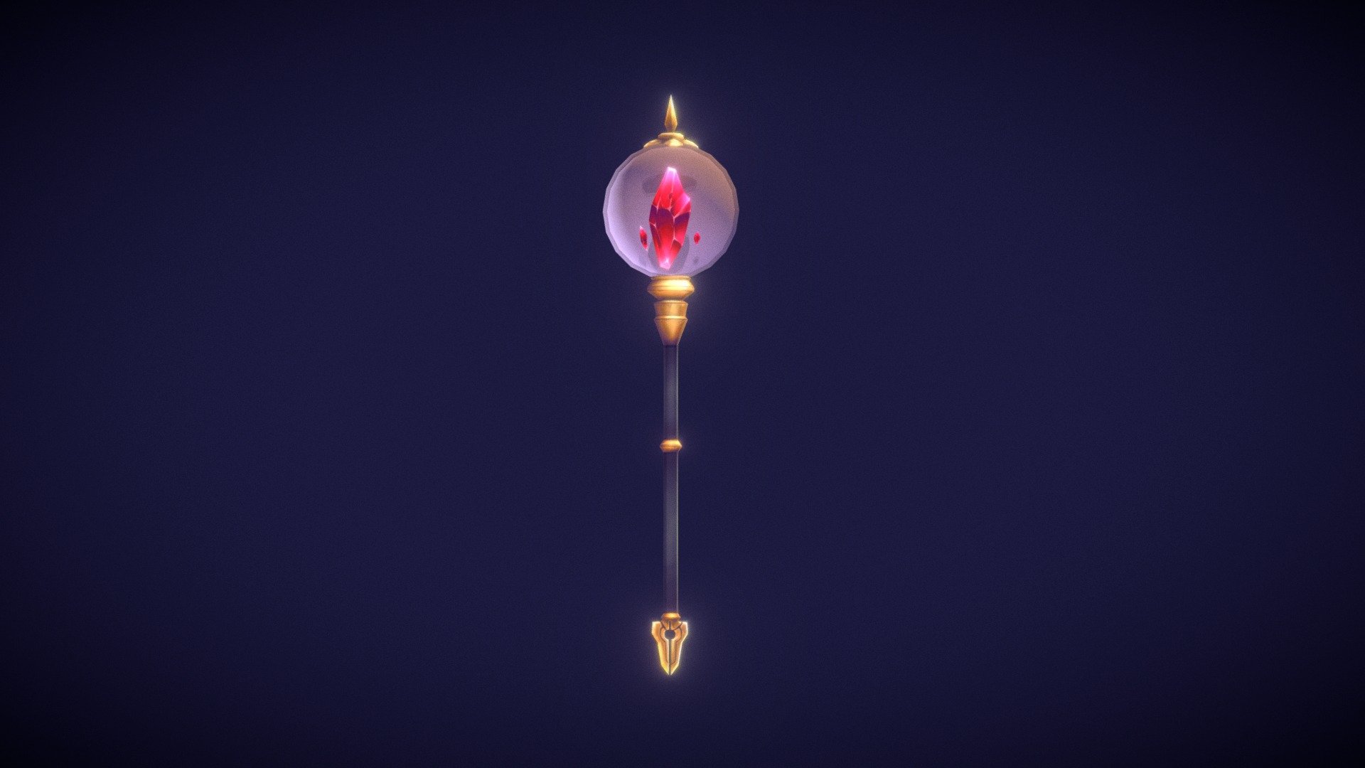 【Magic Staff】 3d model