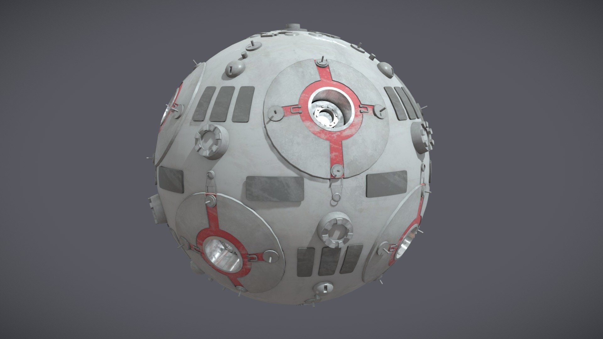 Jedi Training Droid 3d model