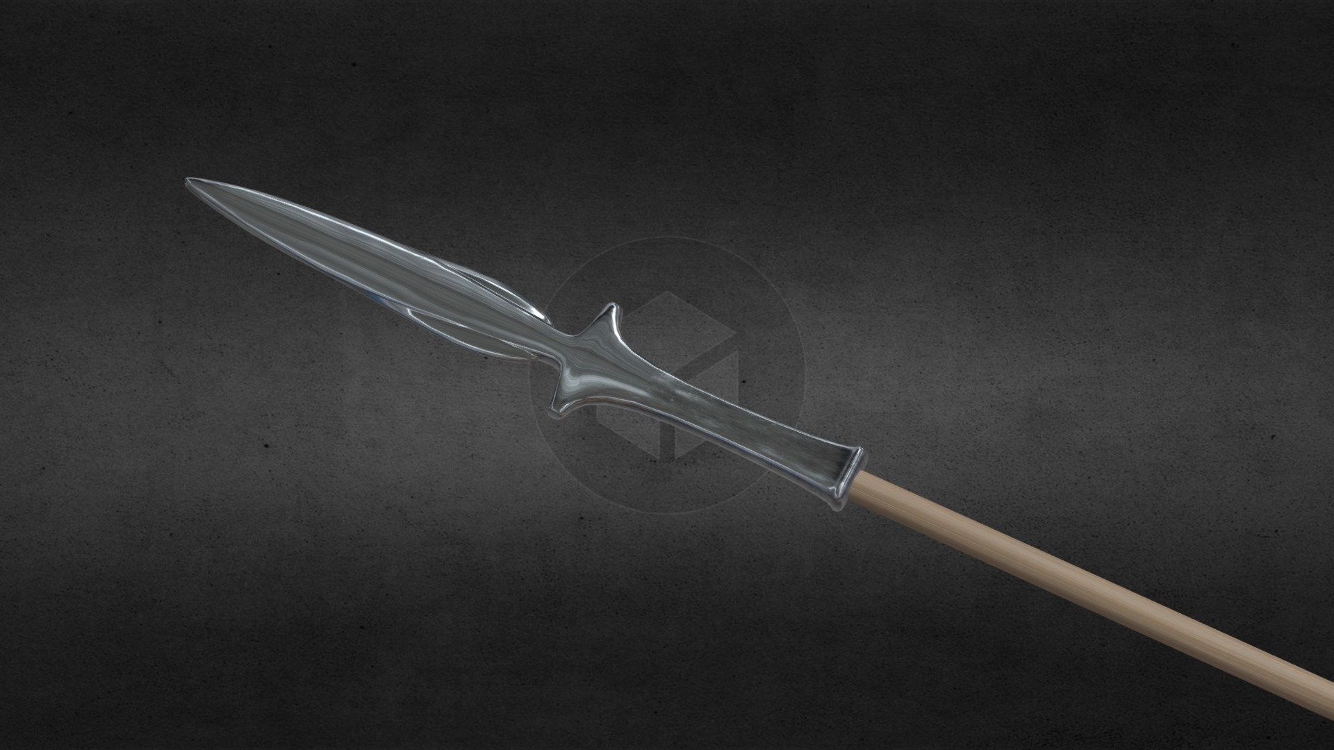 spear warrior 3d model