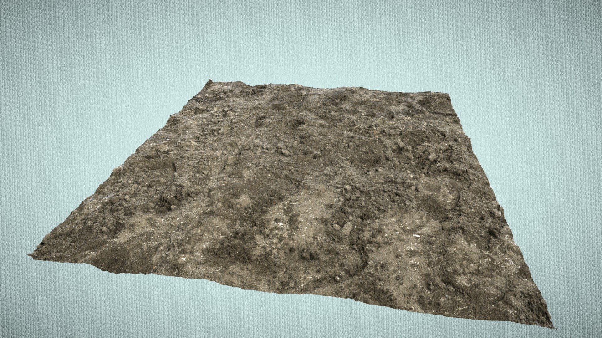 Ground 3d model