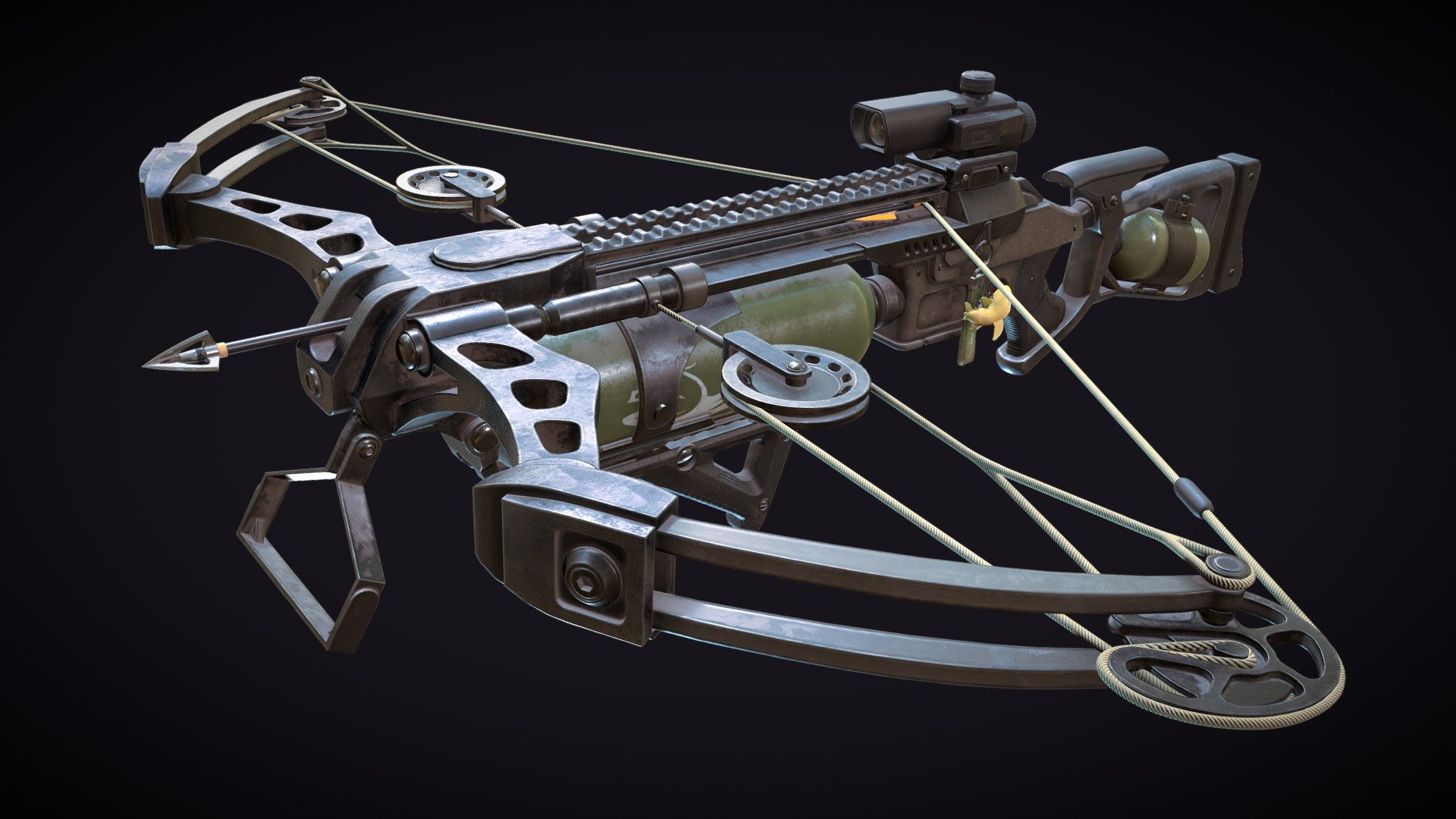 Compound Crossbow 3d model