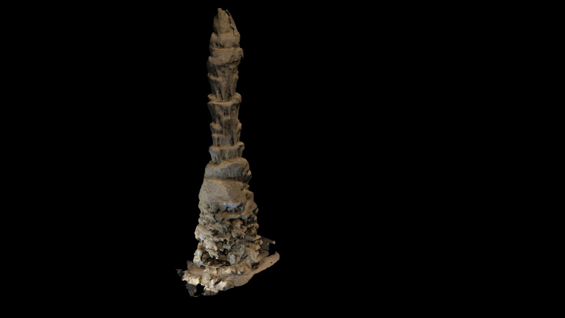 Stalagmite 3d model