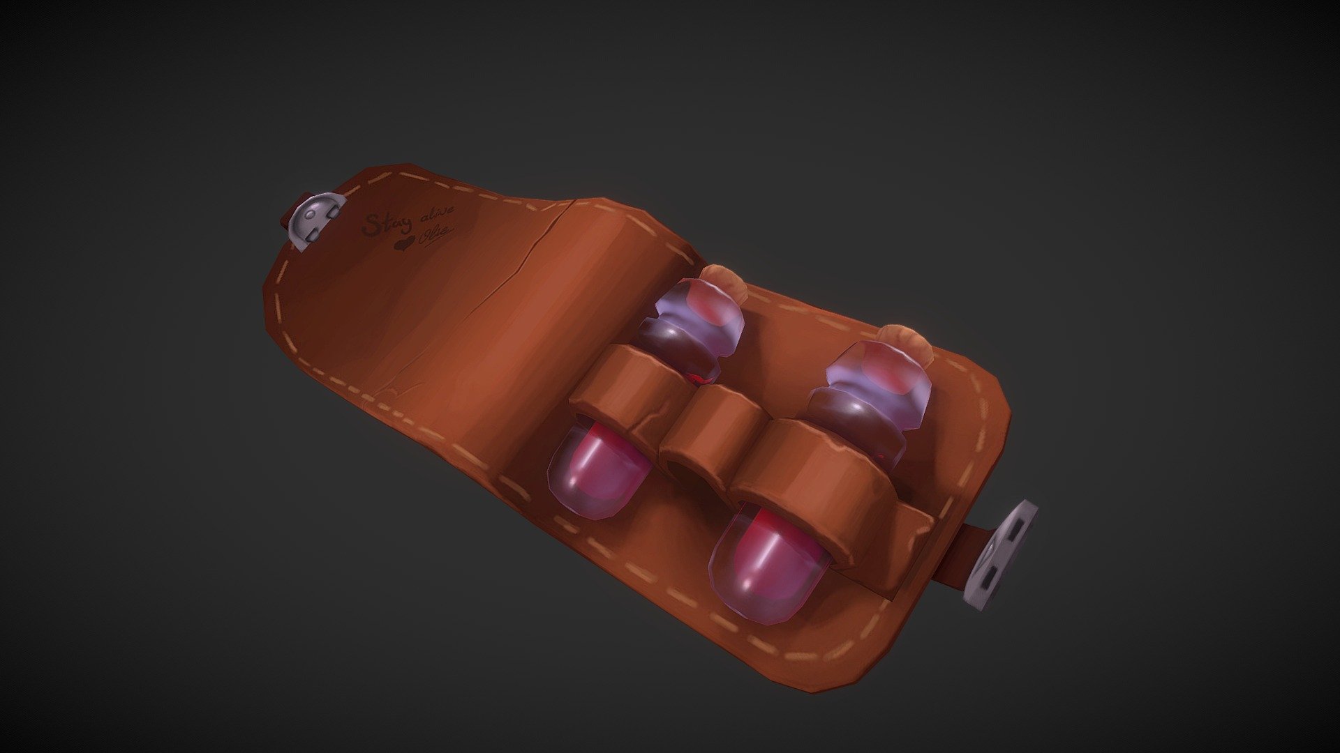 Potion kit 3d model