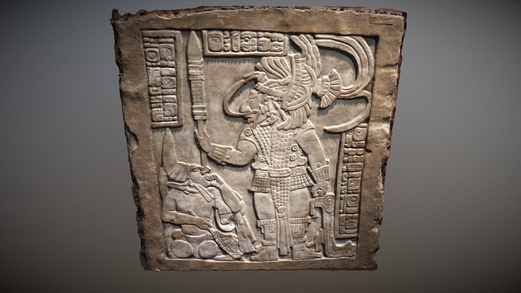 Mayan Lintel 16 3d model