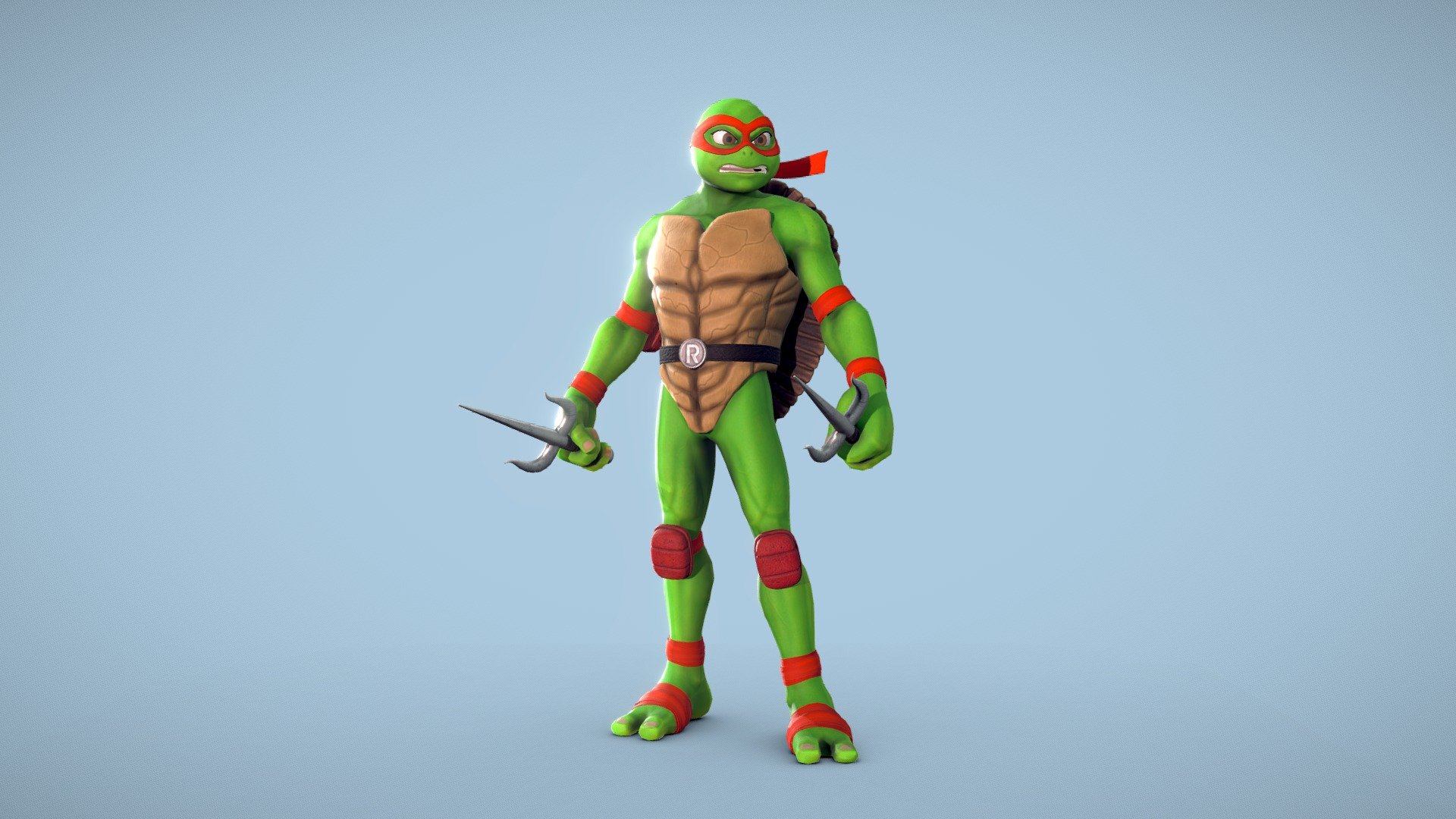 Raphael Ninja Turtle 3d model