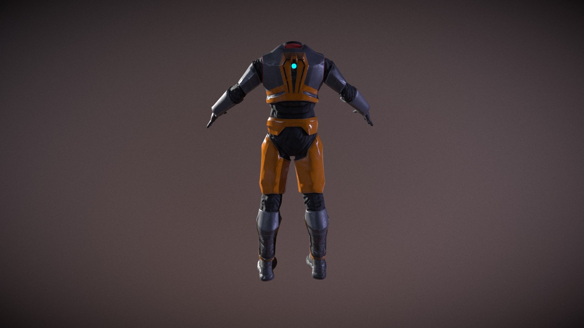 Freeman suit MK5 Redux 3d model